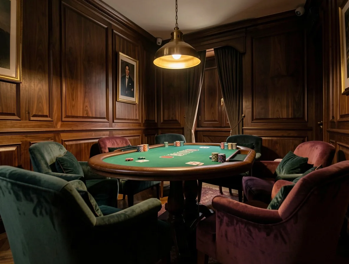 Salon de poker privé chez Mavenoora au Capitole