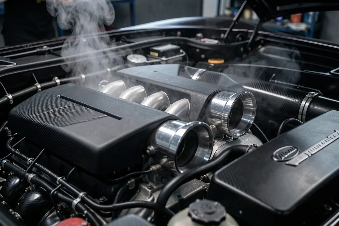Nettoyage et protection compartiment moteur haute performance