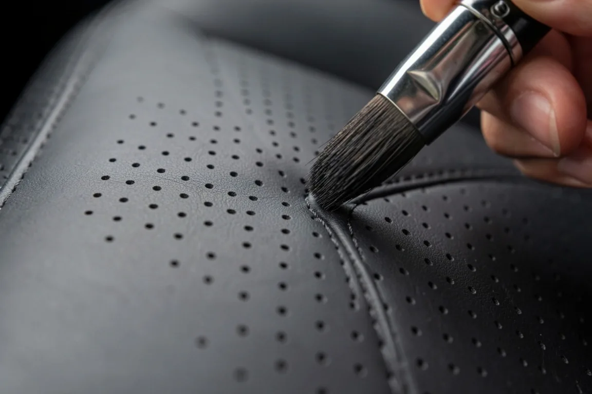 Nettoyage et soin des cuirs automobiles artisanaux